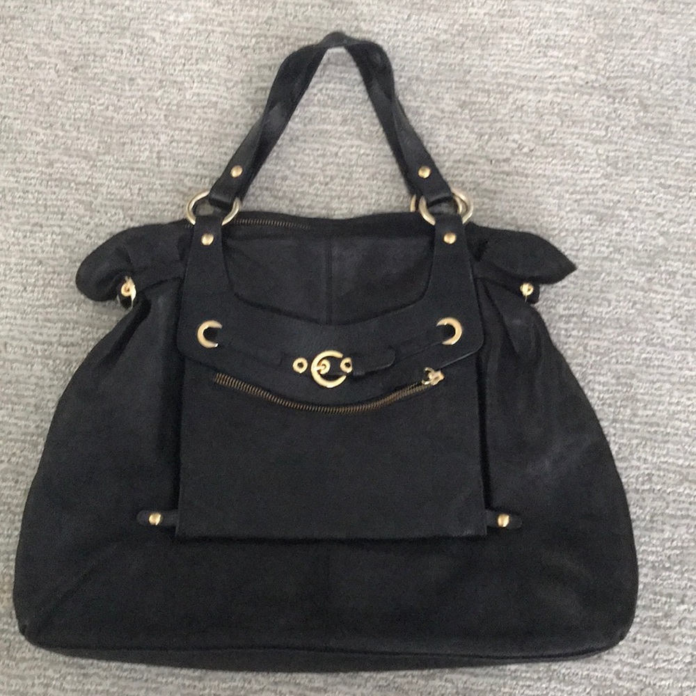 Gianni Chiarini black leather purse